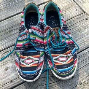 Twisted X Colorful Striped Women's Slippers